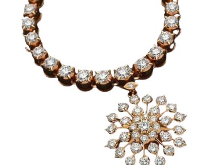 Tennis Bracelet Necklace – Suman Jewellers Madurai